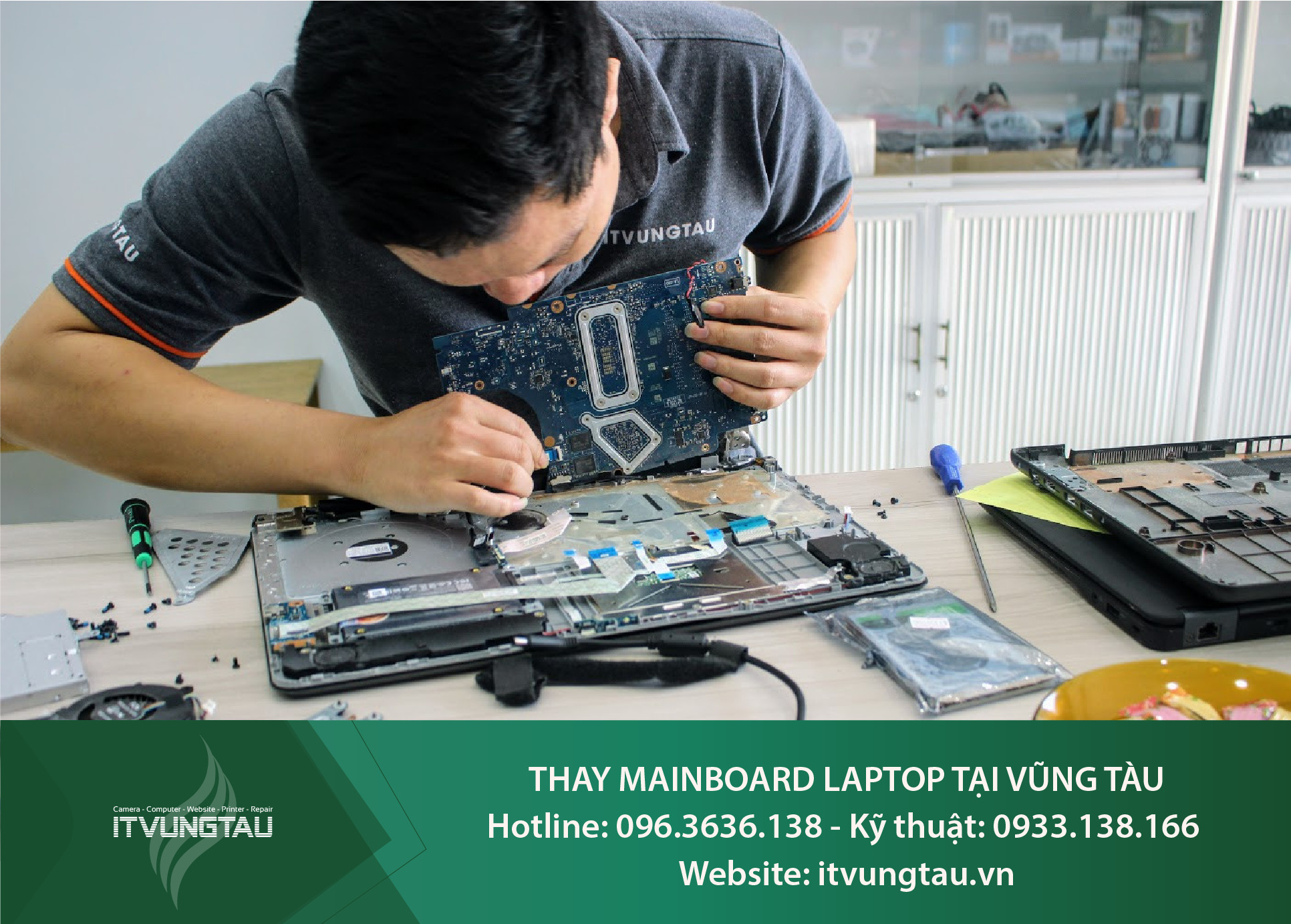 Thay mainboard laptop tại Vũng Tàu