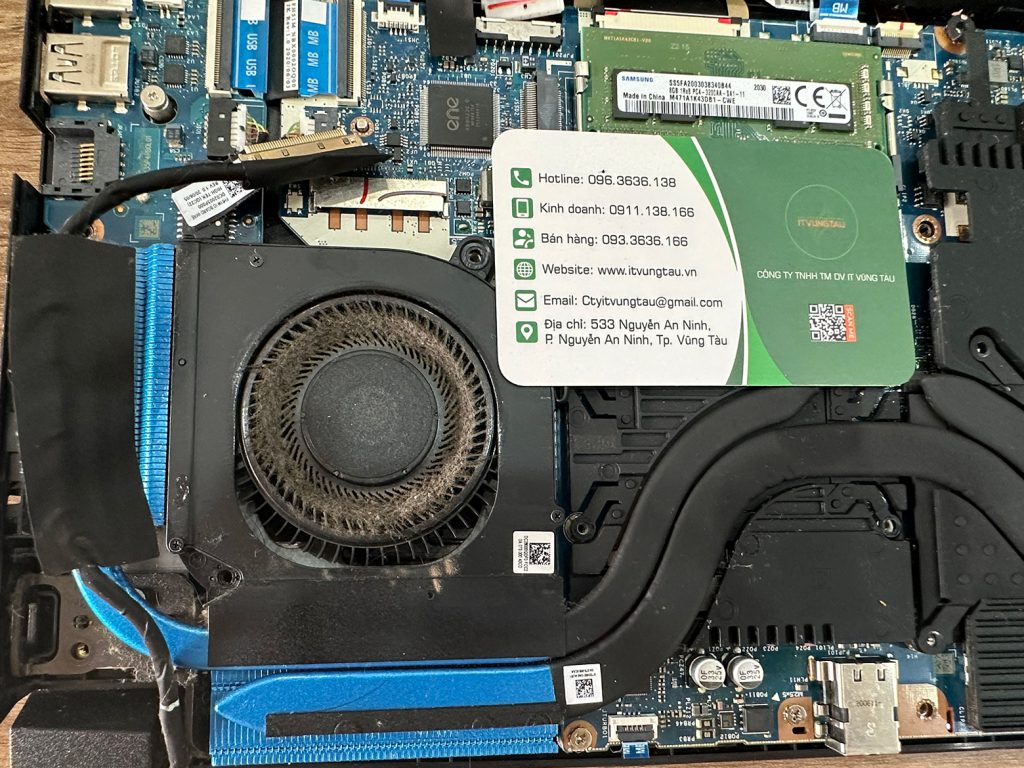 Dich vu ve sinh laptop tai Ba Ria