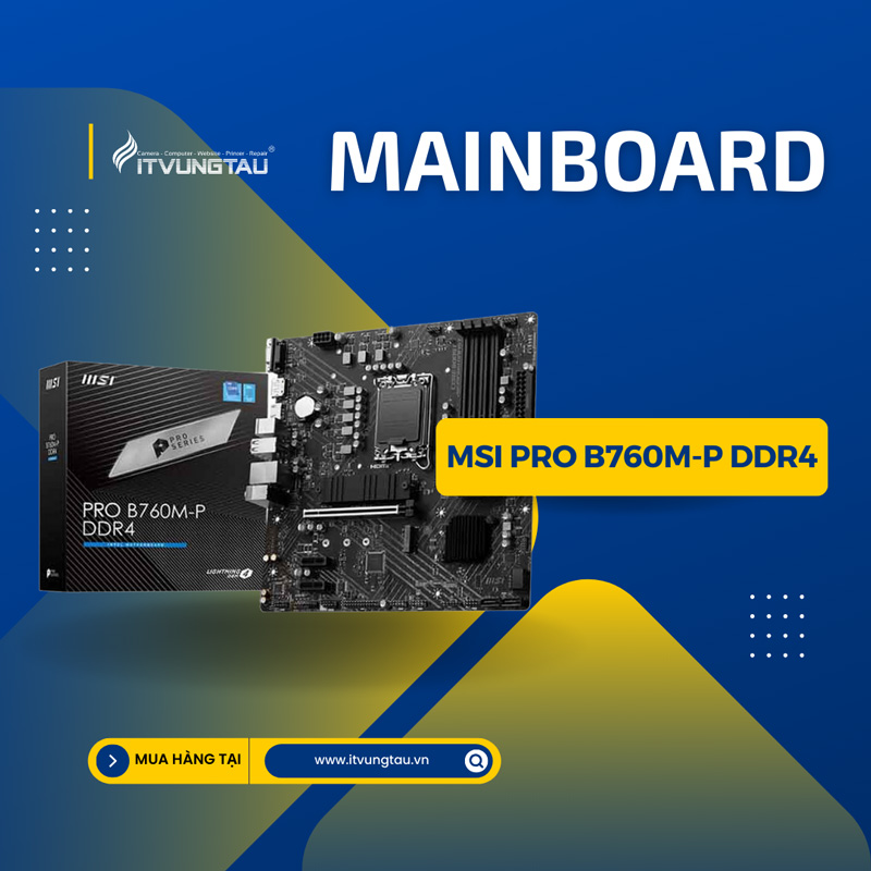 Mainboard MSI PRO B760M-P DDR4
